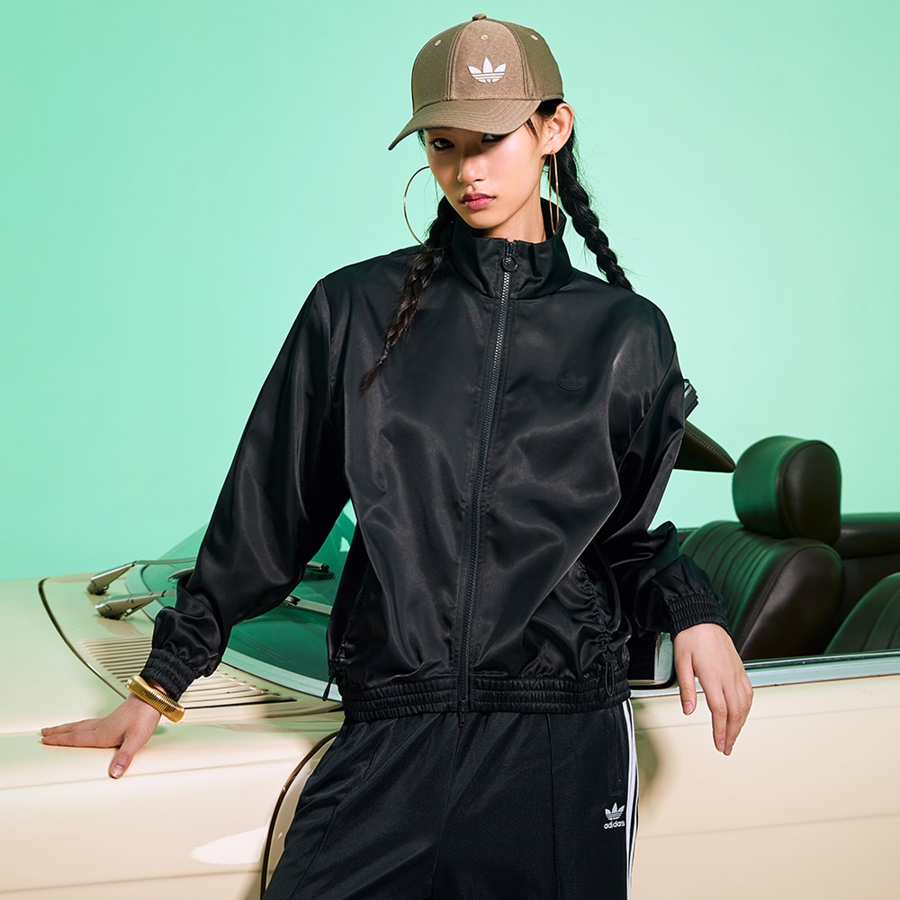 Женская куртка adidas SATIN TRACK TOP