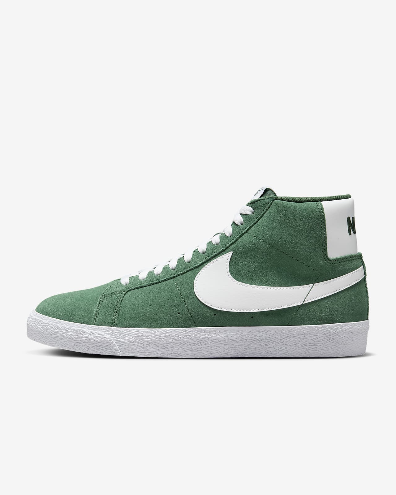 Кроссовки Nike SB Zoom Blazer Mid зеленые