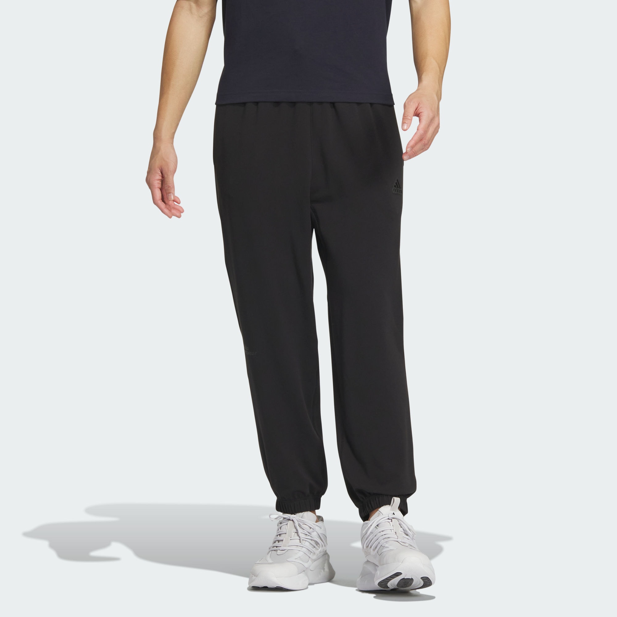 Мужские брюки adidas LIGHTWEIGHT FRENCH TERRY PANTS черные