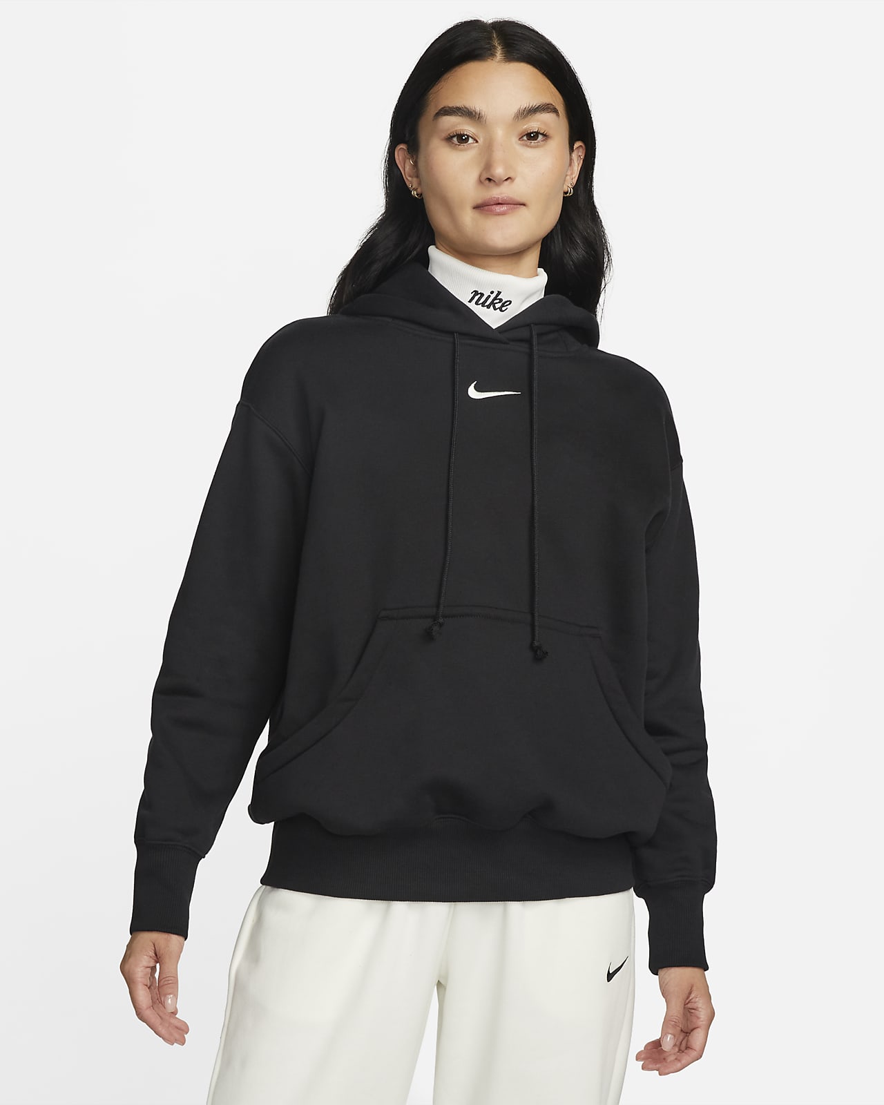 Женская толстовка Nike Sportswear Phoenix Fleece черная