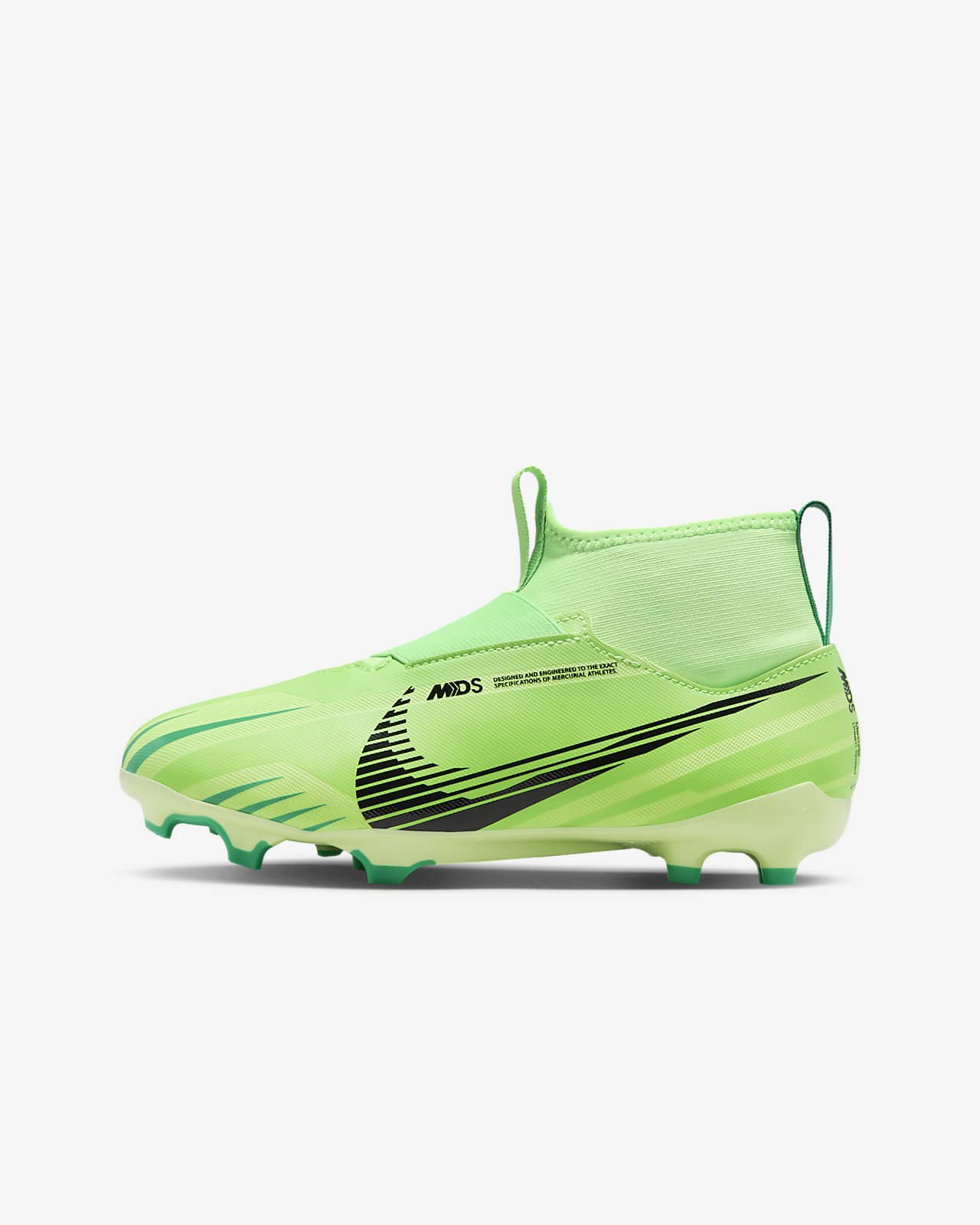 Детские бутсы Nike Jr ZM Superfly 9 ACAD MDS FGMG черные