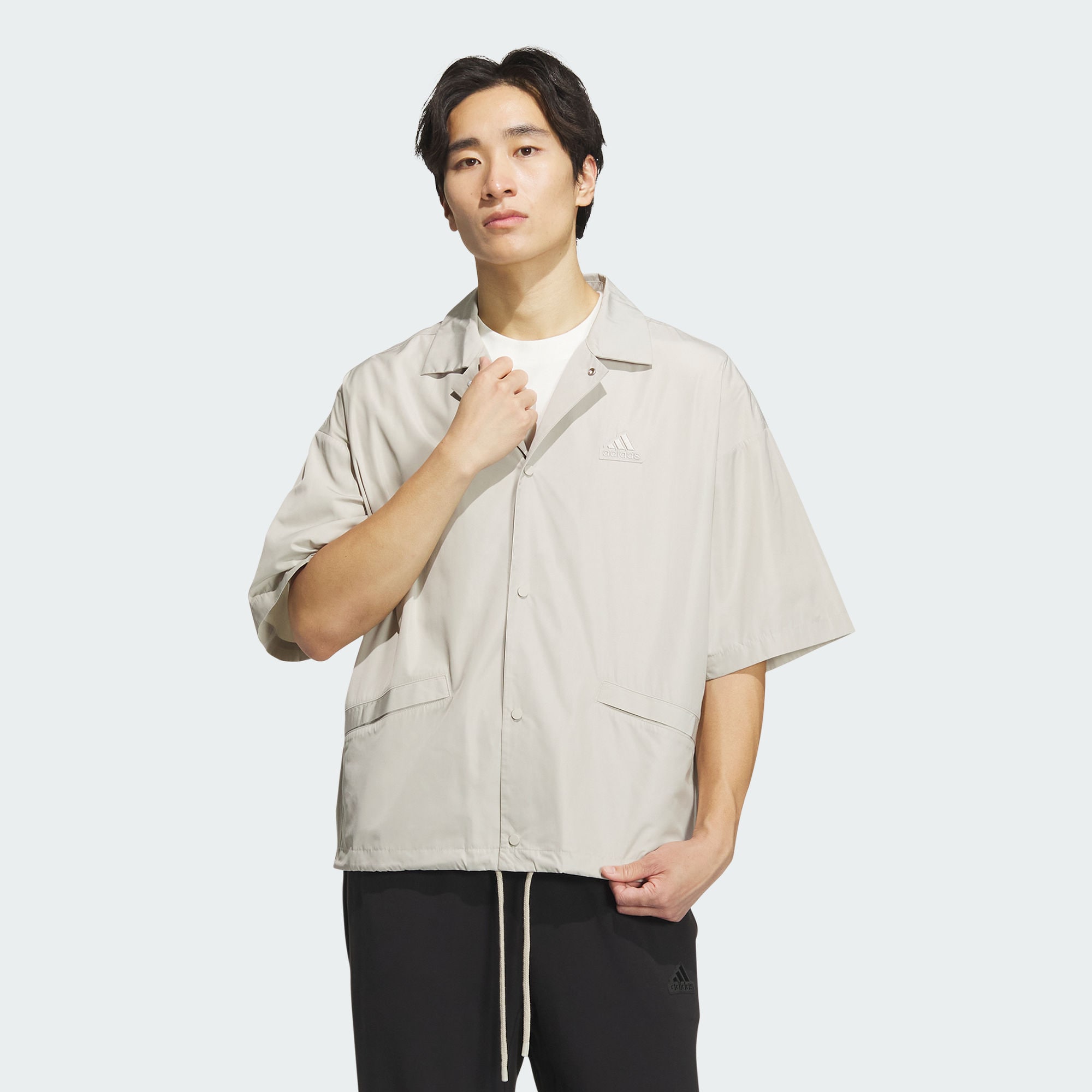 Мужская куртка adidas SHORT SLEEVE COACH JACKET IT3958