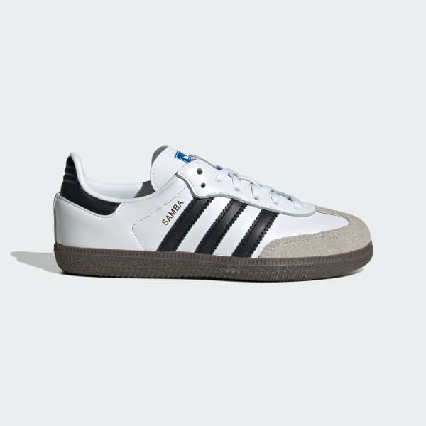 Детские кроссовки adidas Samba OG Shoes Kids (Белые)