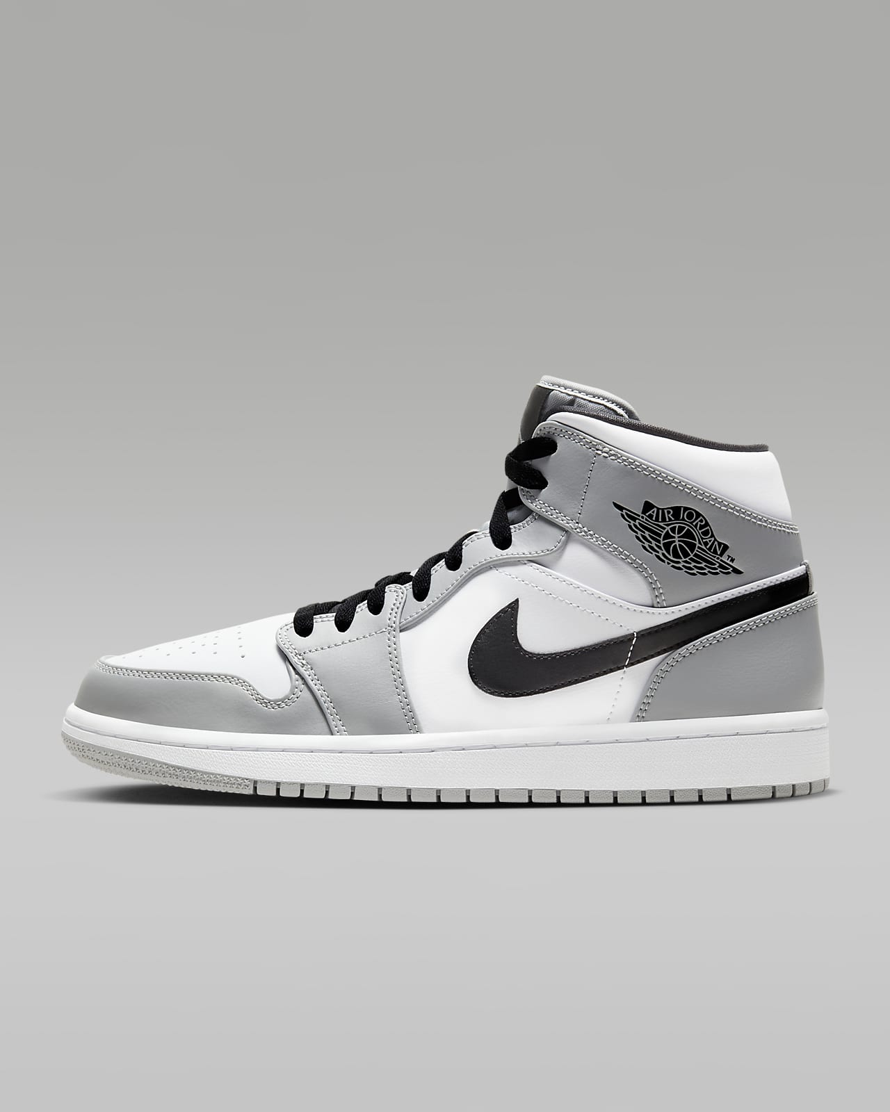 Мужские кроссовки nike Air Jordan 1 Mid черные