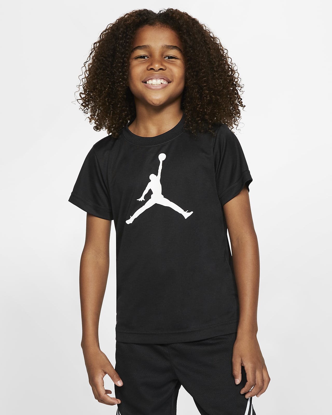 Детская футболка nike Jordan Dri-FIT черная