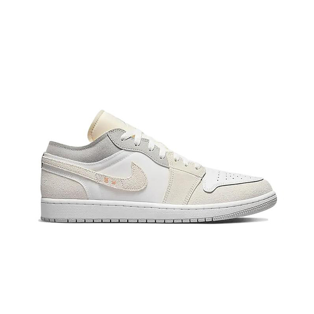 Кроссовки Nike Air Jordan 1 Low Inside Out Cream White Light Grey