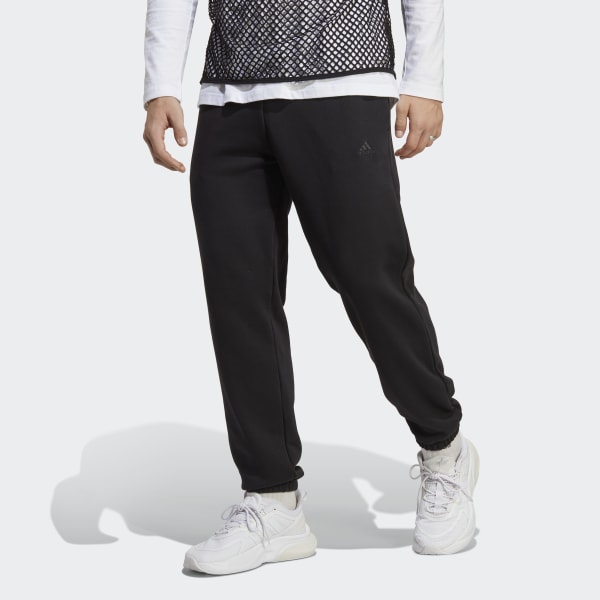 Мужские брюки adidas ALL SZN French Terry Pants (Черные)