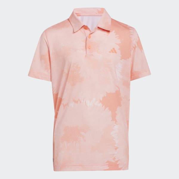 Детская рубашка Flower Mesh Polo Shirt ( Оранжевая )