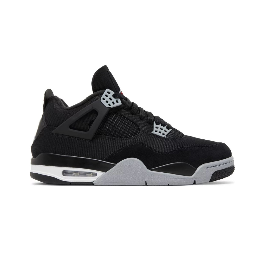 Кроссовки Nike Air Jordan 4 Retro SE Black Canvas