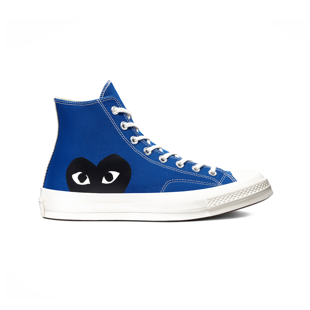 Кеды Converse x Comme des Garçons PLAY Chuck 70 синие