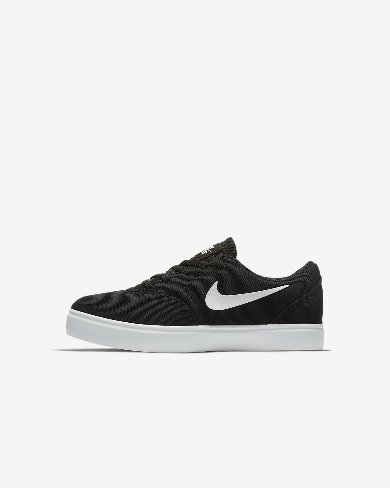 Детские кеды Nike SB Check CNVS (PS) черные