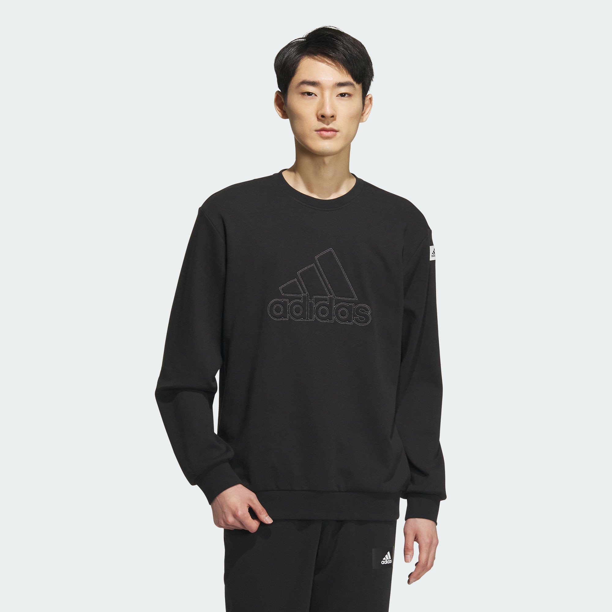 Мужская рубашка adidas SPORTSWEAR LOUNGE SWEATSHIRT