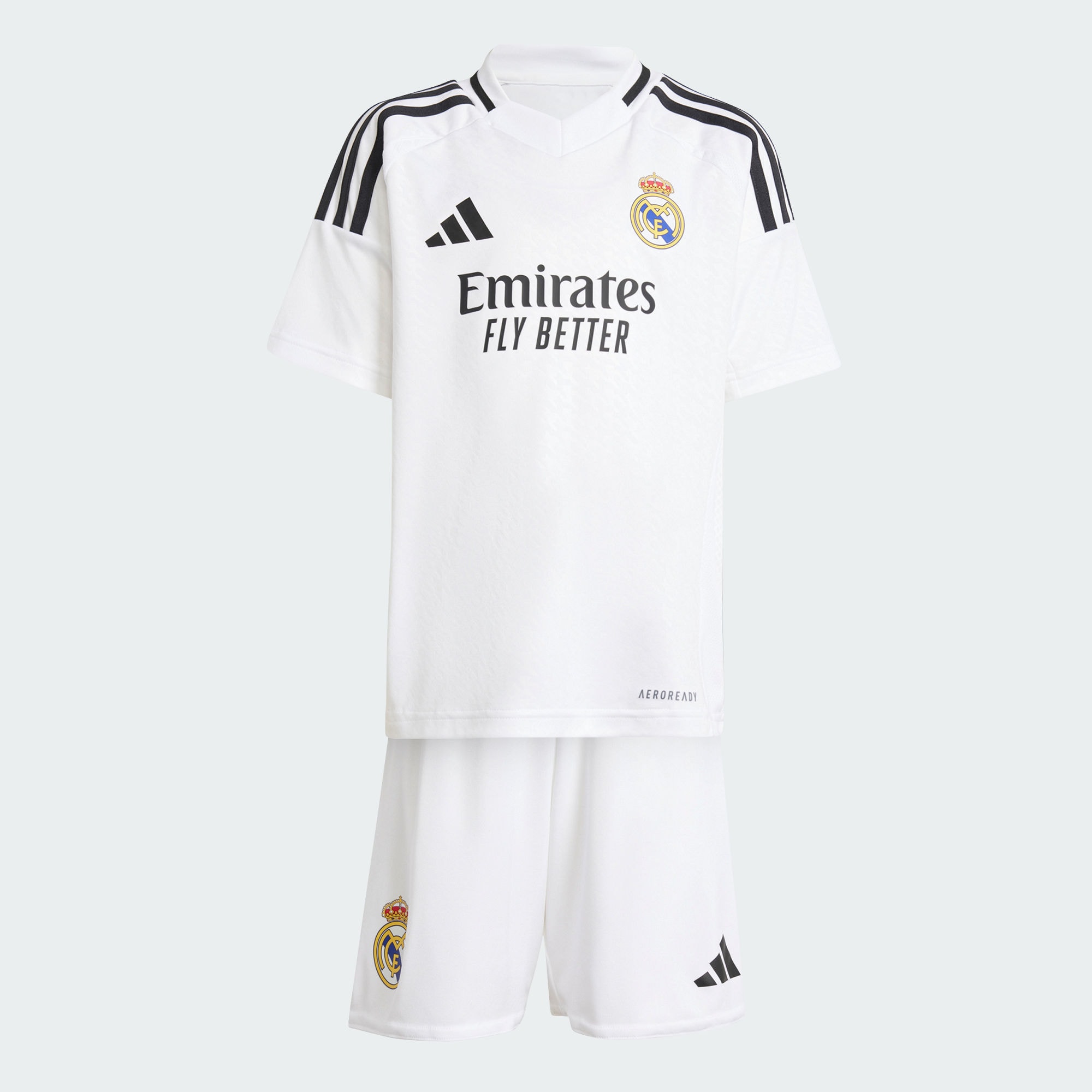 Детский комплект adidas REAL MADRID 24/25 HOME MINI KIT