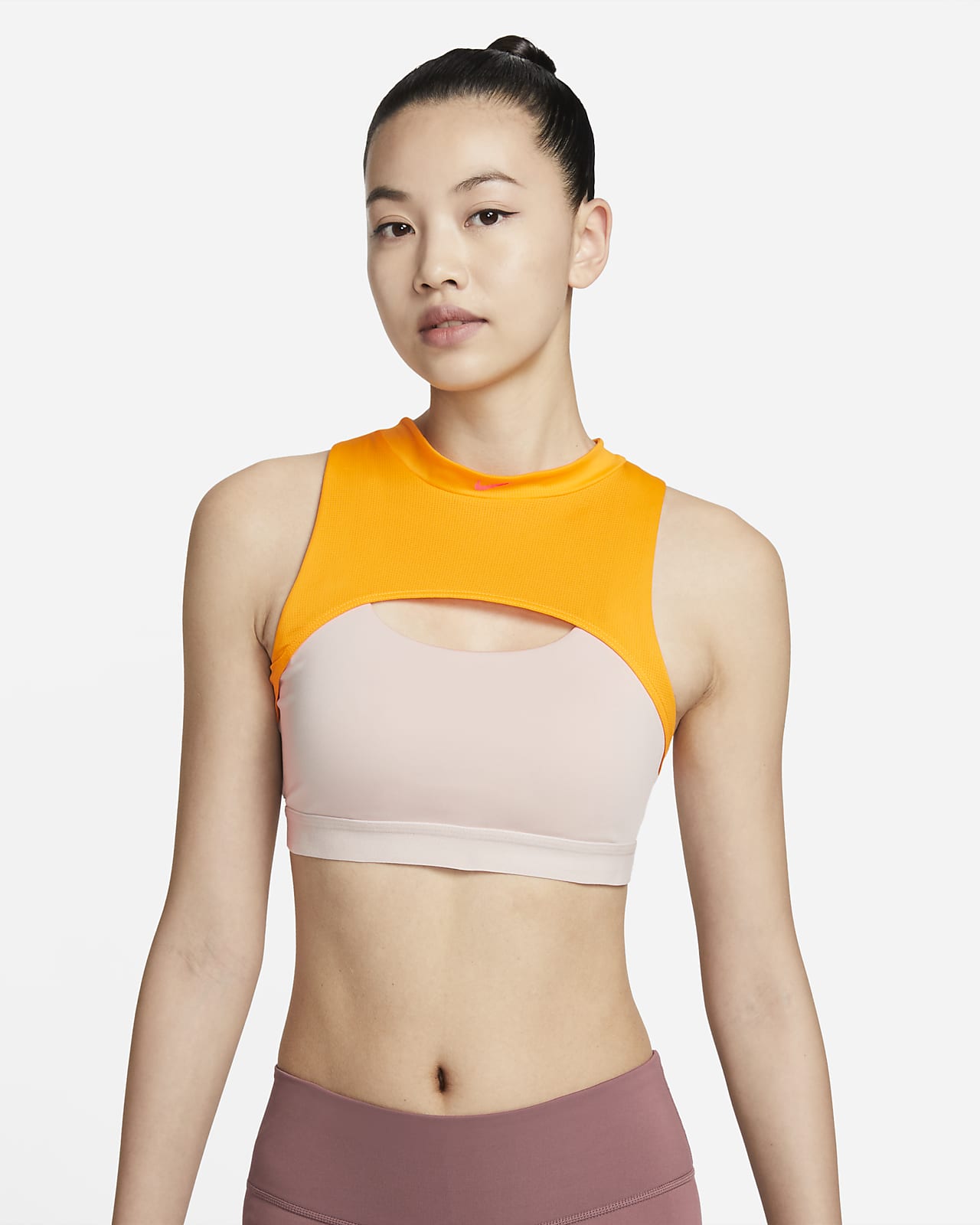 Женское боди Nike Indy Mini Mock-Neck