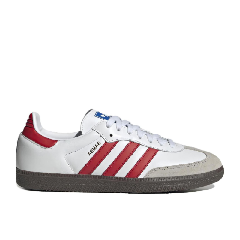 Кроссовки Adidas Originals Samba OG White Better Scarlet