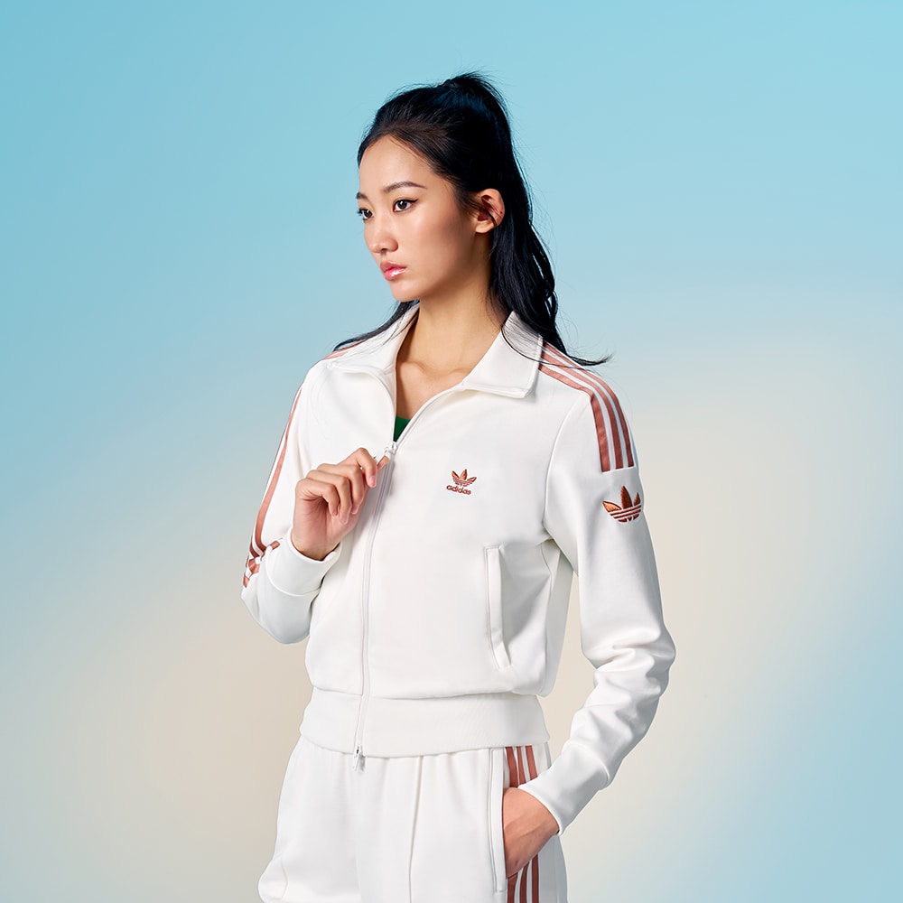 Женская куртка adidas RETRO TREFOIL TRACK TOP