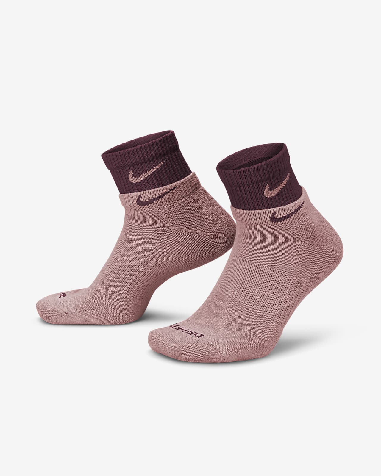 Носки Nike Everyday Plus коричневые