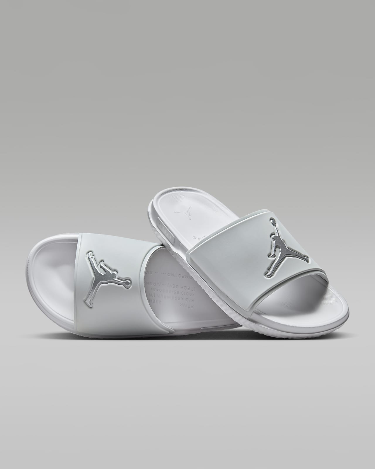 Мужские сланцы nike Jordan Jumpman Slide серые