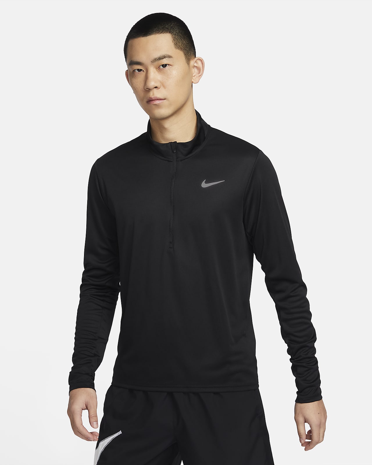 Мужской топ Nike Pacer черный