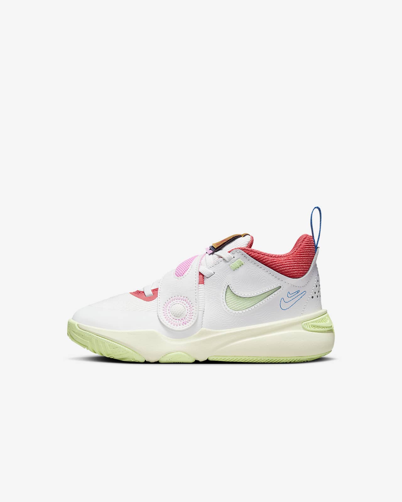 Детские кроссовки Nike Team Hustle D 11 LIL (PS) зеленые