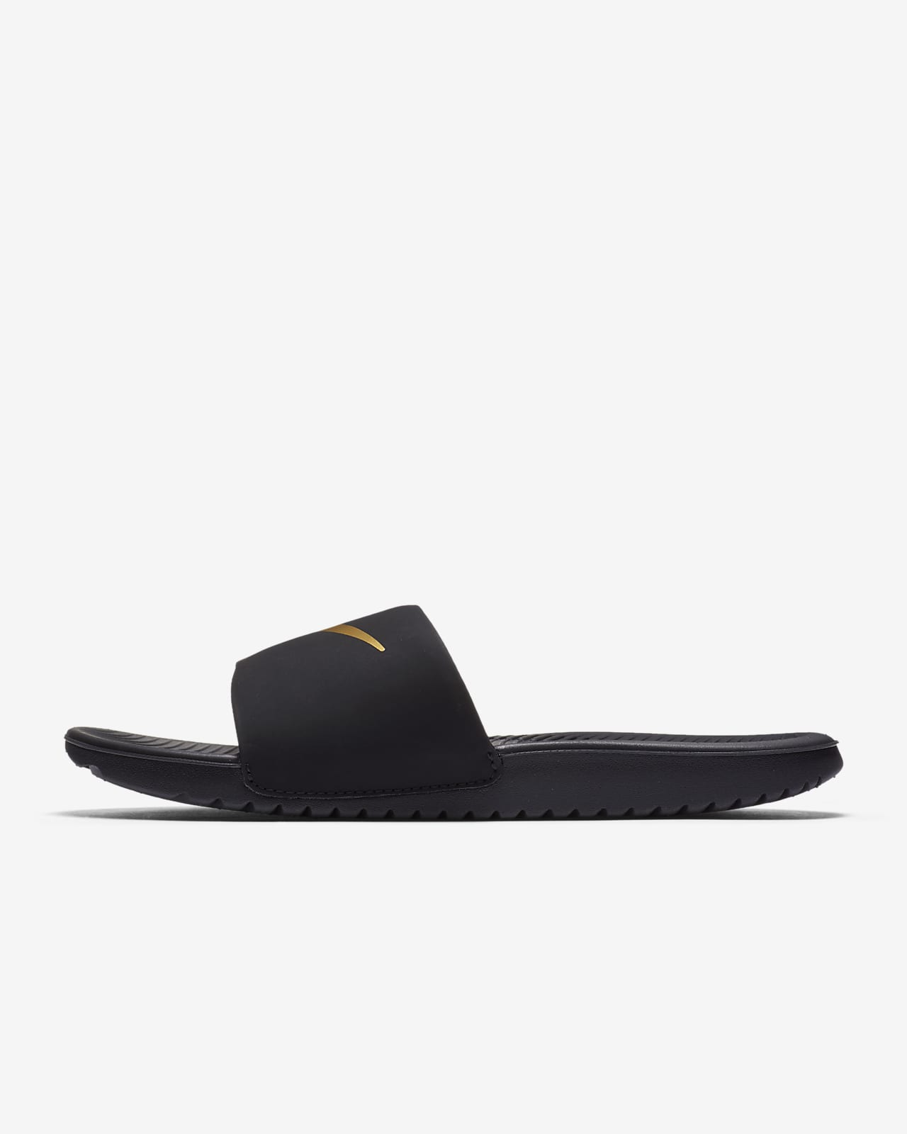 Детские сланцы Nike Kawa Slide (GS/PS) черные