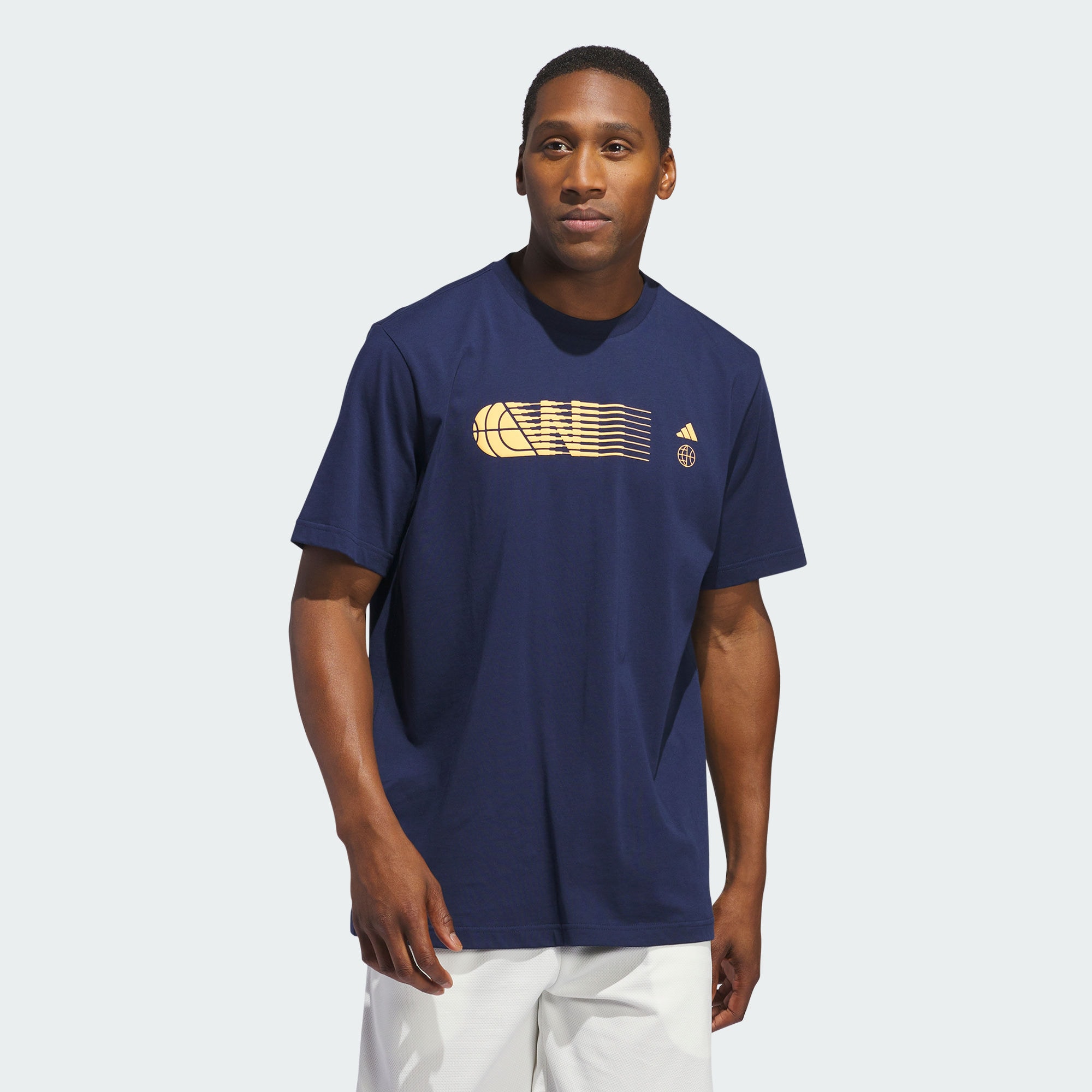 Мужская футболка adidas WORLDWIDE HOOPS CITY T-SHIRT IN6380