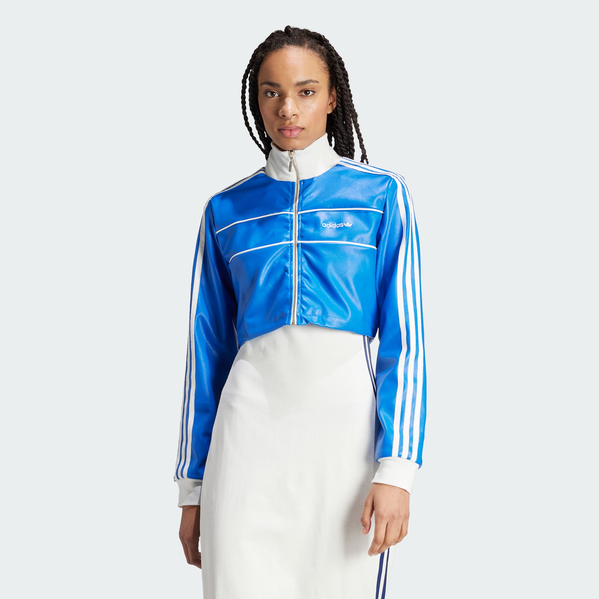 Женская куртка adidas PREMIUM CROPPED TRACK TOP