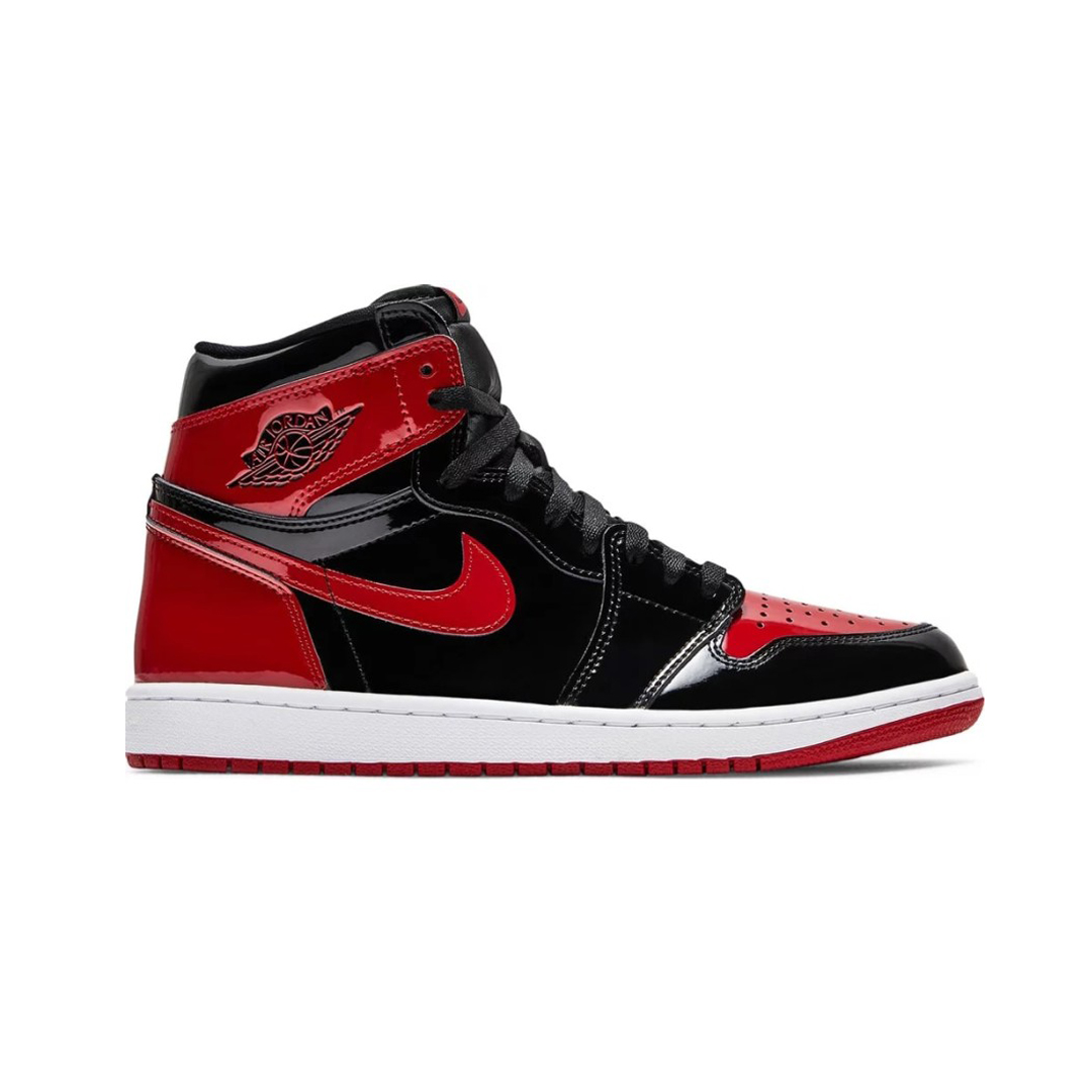 Кроссовки Nike Air Jordan 1 Retro High OG Patent Bred