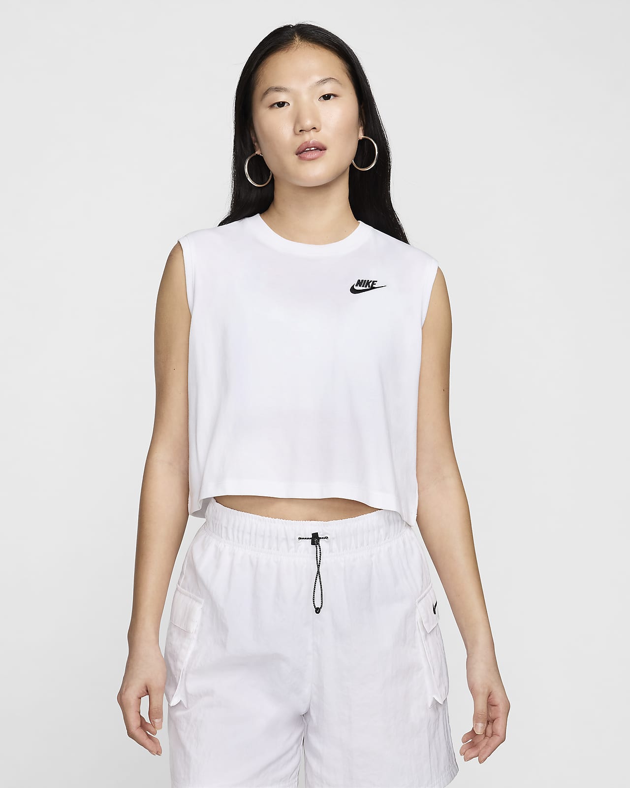 Женский топ Nike Sportswear Club черный