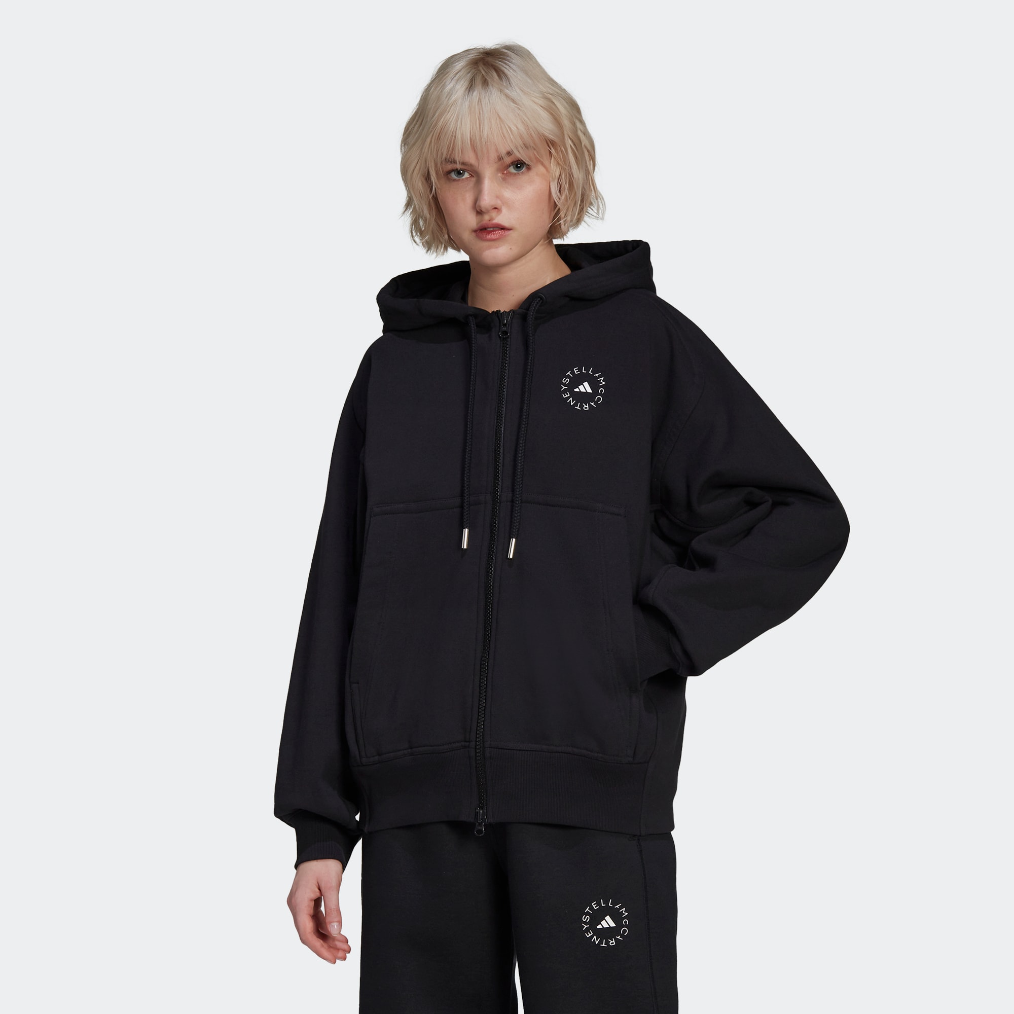 Женское худи adidas FULL-ZIP HOODIE