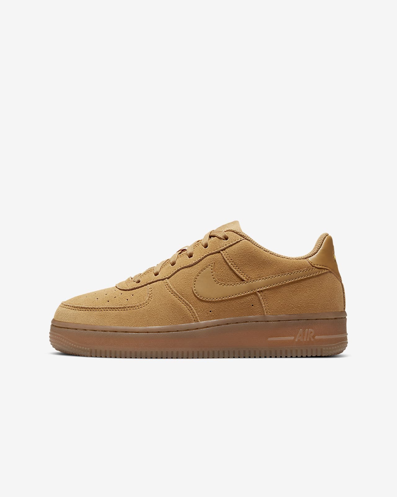 Детские кроссовки Nike Air Force 1 LV8 (GS) коричневые