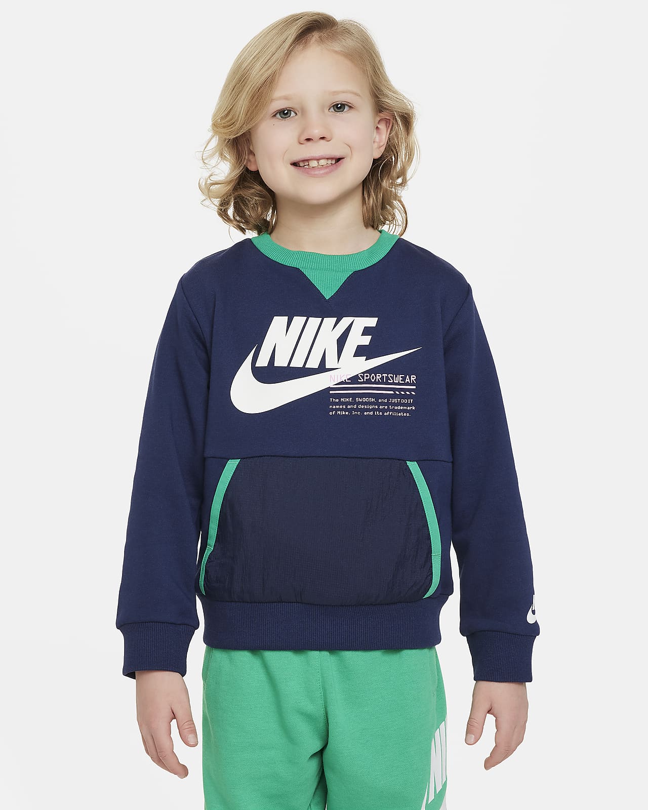 Детский топ Nike Sportswear Paint Your Future