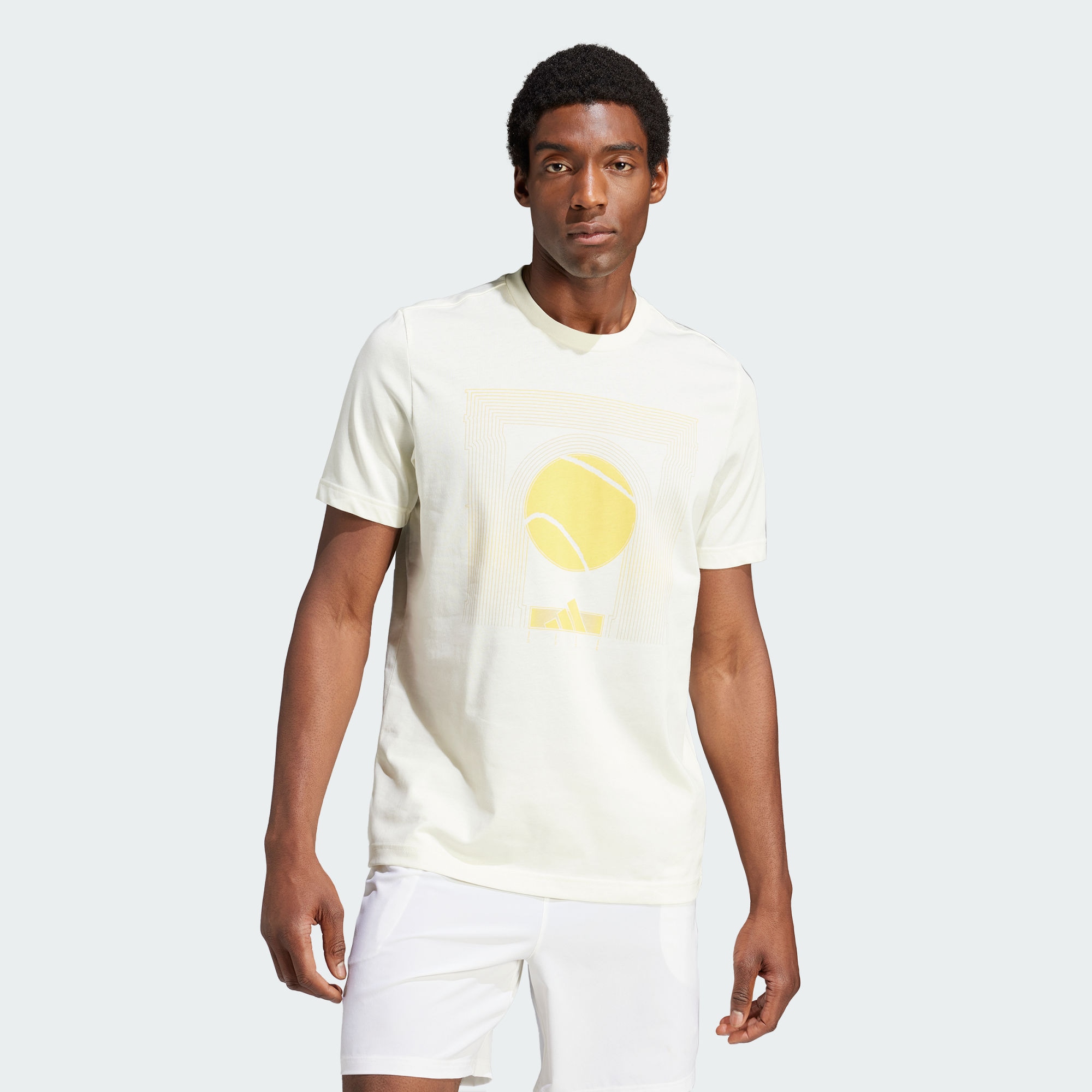 Мужская рубашка adidas AEROREADY ARC DE BALL T-SHIRT