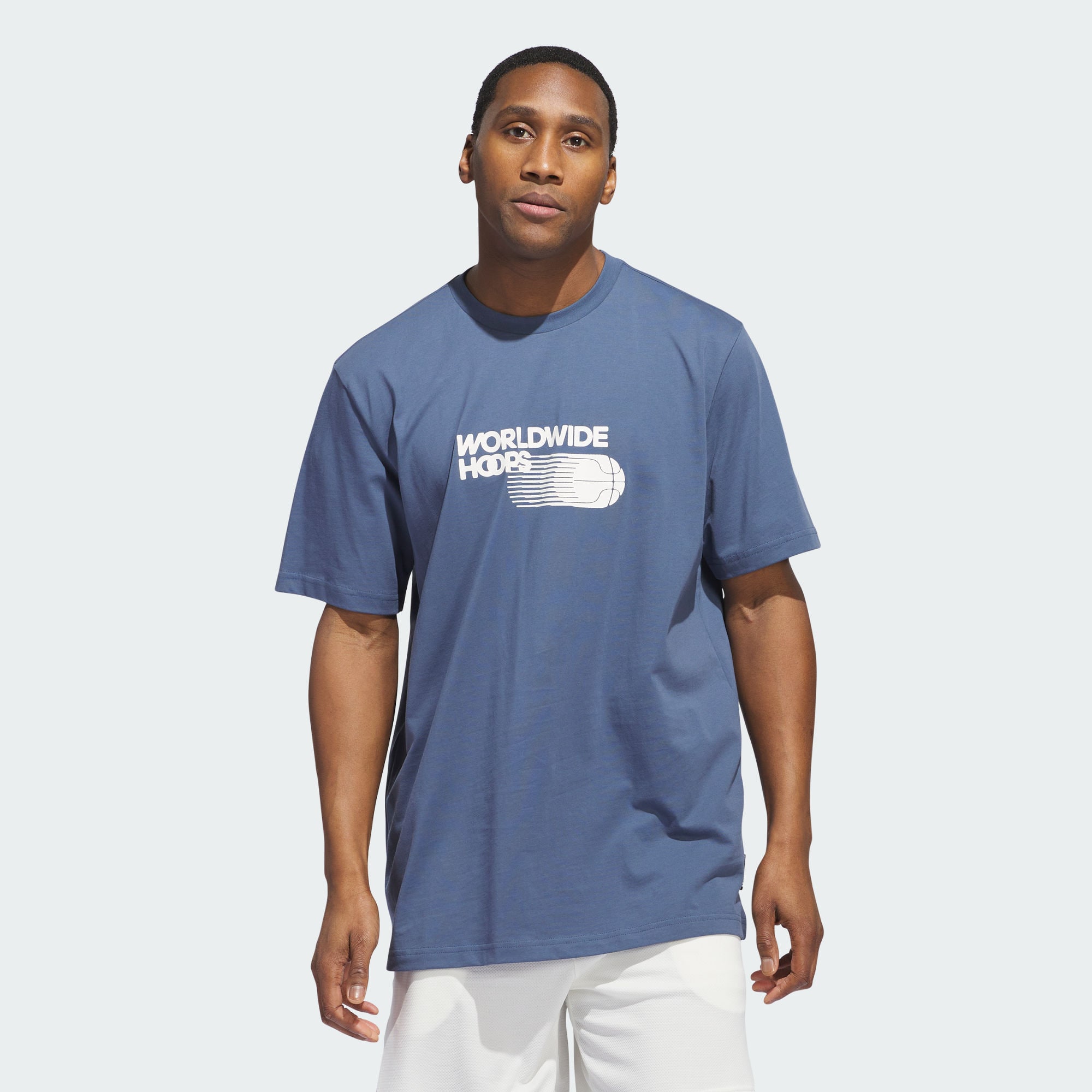 Мужская футболка adidas WORLDWIDE HOOPS CITY T-SHIRT