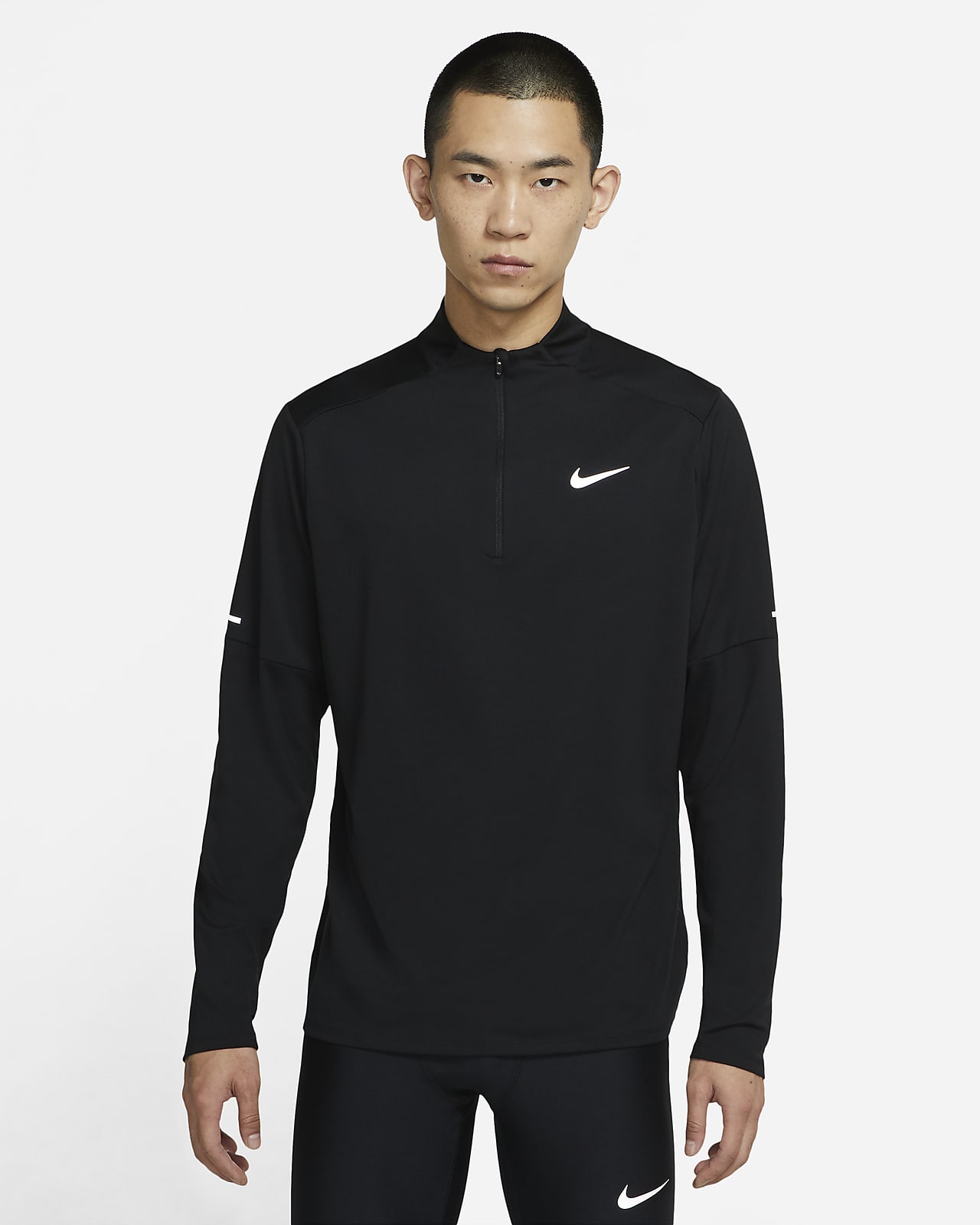 Мужской топ Nike Dri-FIT Element черный