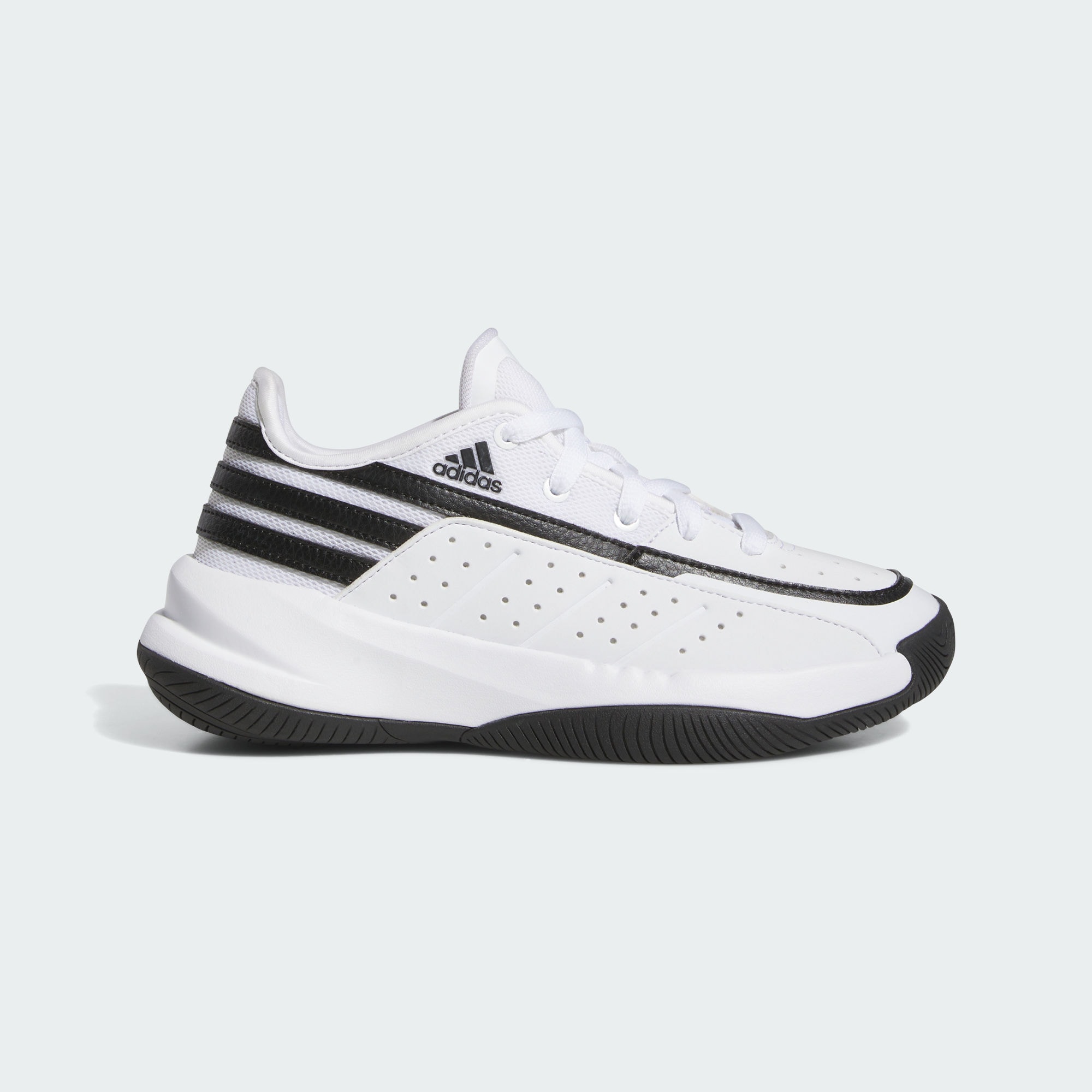 Детские кроссовки adidas FRONT COURT SHOES черно-белые