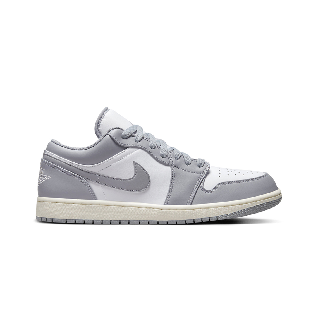 Мужские кроссовки nike Air Jordan 1 Low белые