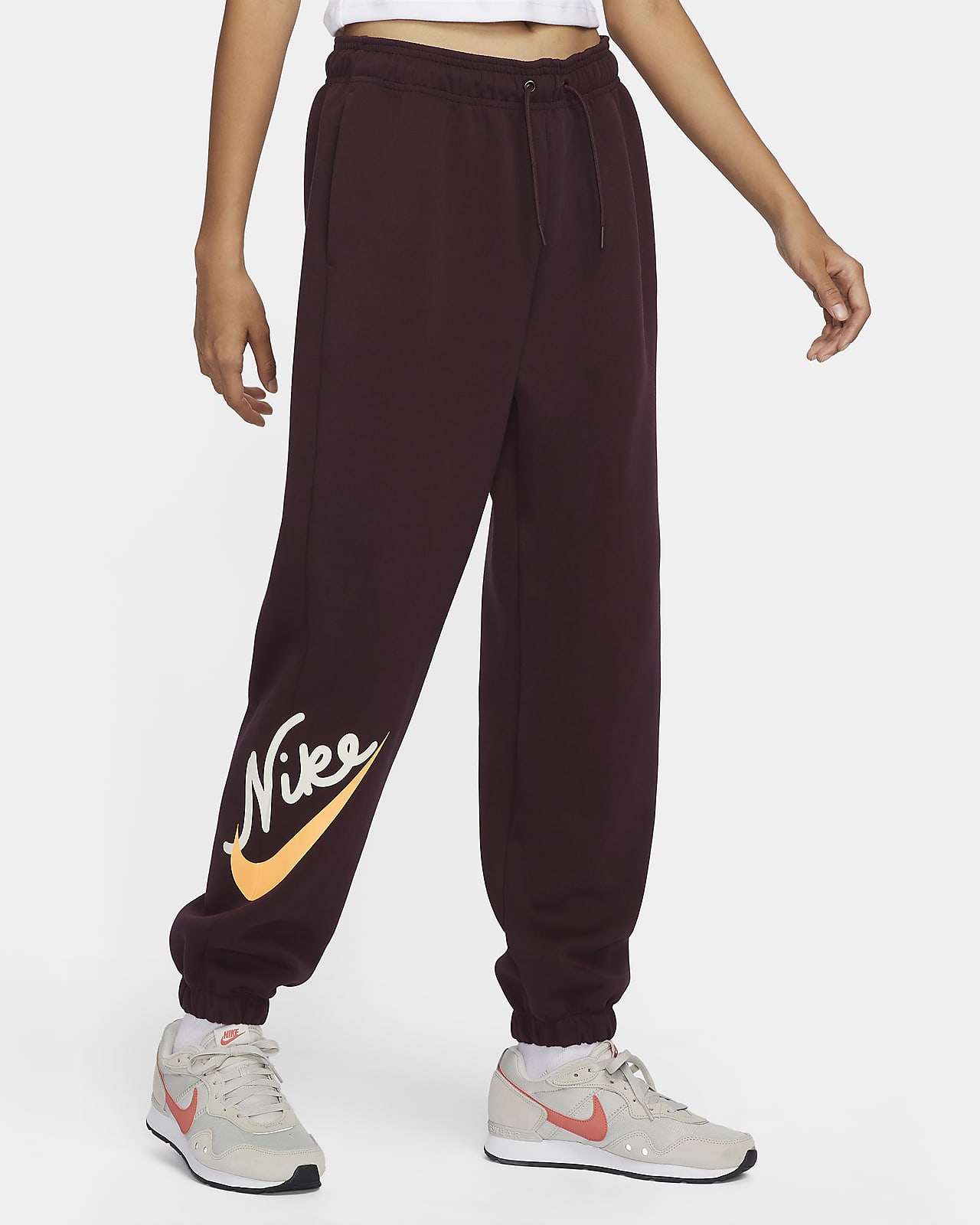 Женские брюки Nike Sportswear красные