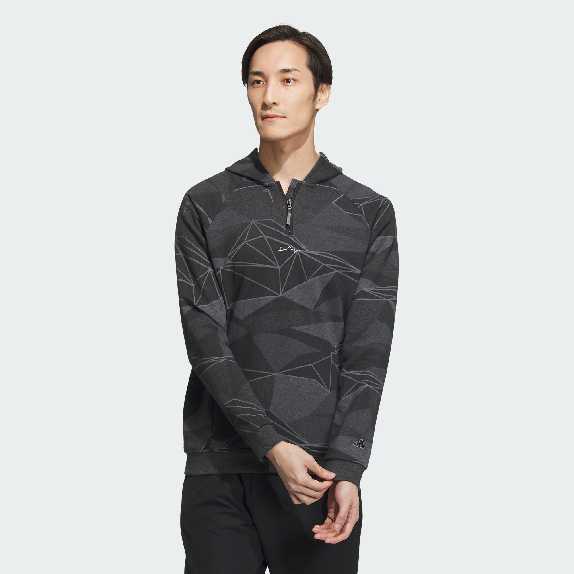 Мужское худи adidas GO-TO ALLOVER PRINT SWEATSHIRT