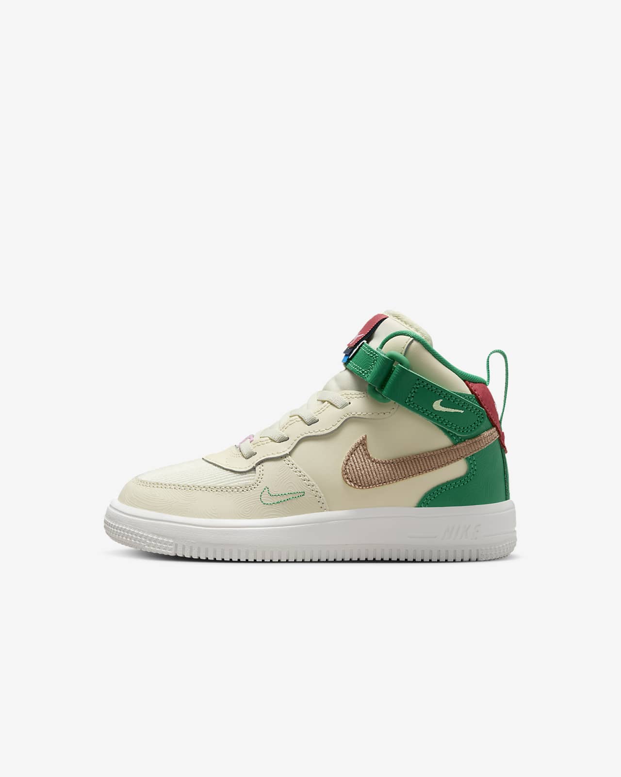 Детские кроссовки Nike Force 1 Mid EasyOn SE (PS)