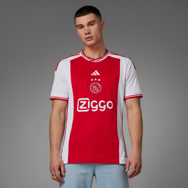 Мужская футбольная форма adidas Ajax Amsterdam 23/24 Home Jersey (Белая)