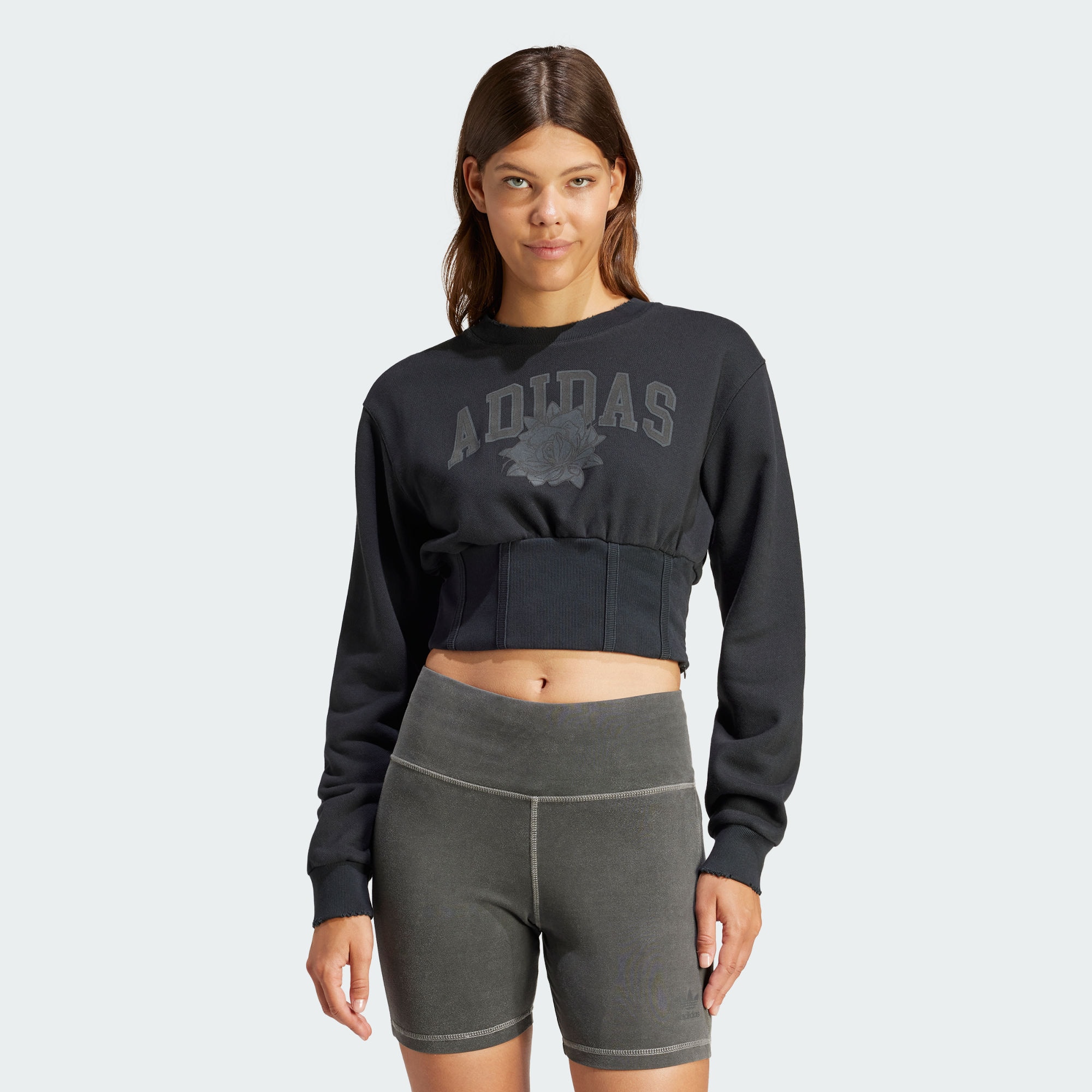 Женский свитшот adidas CREW SWEATSHIRT черный