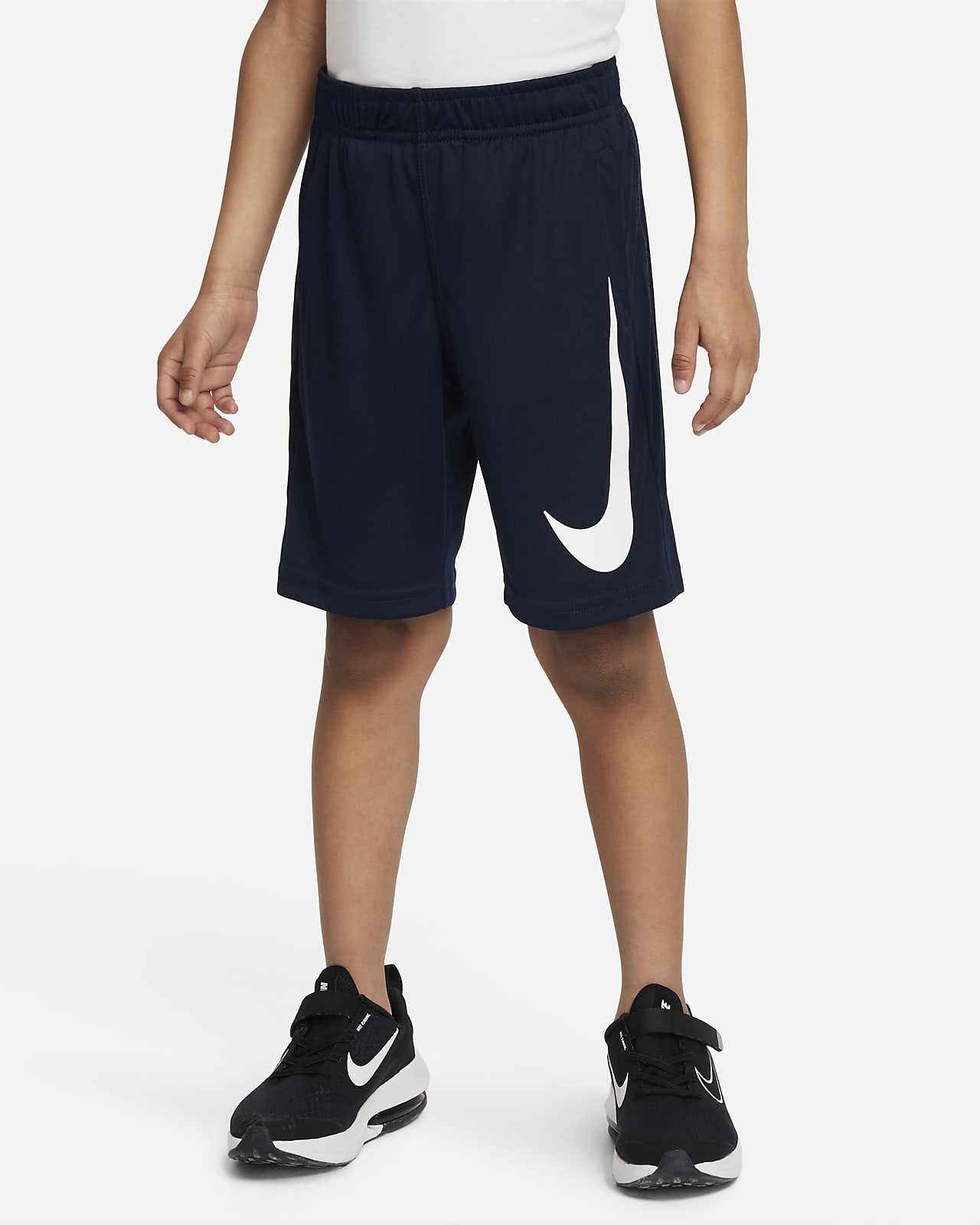 Детские шорты Nike Performance Swoosh Dri-FIT черные