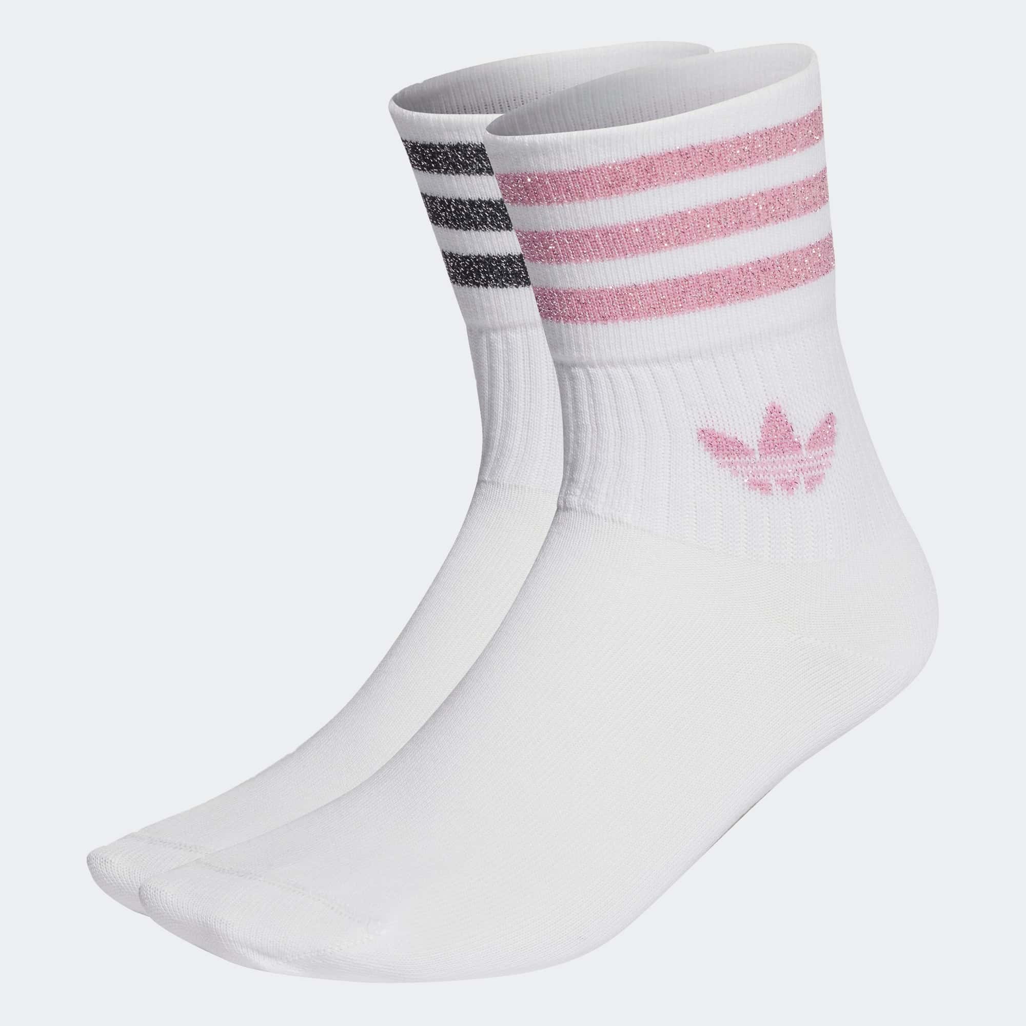 Женские носки  adidas GLITTER CREW SOCKS HK0301