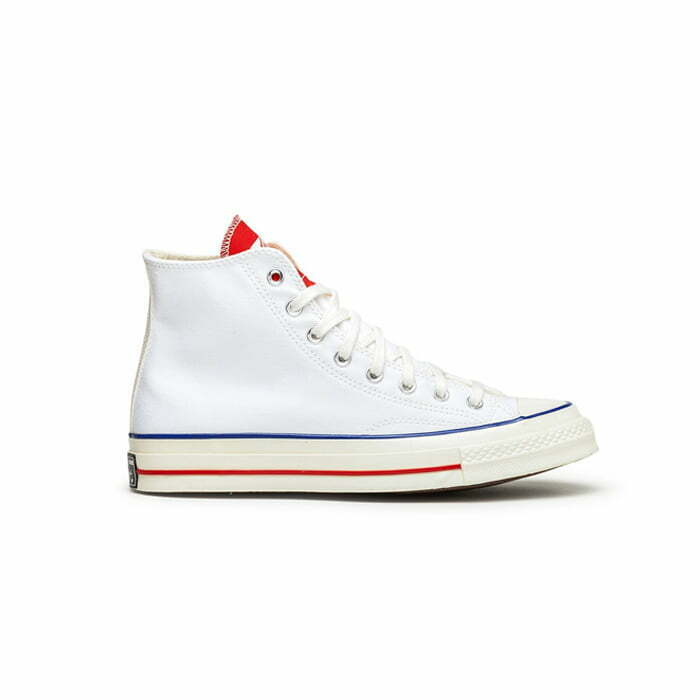 Кеды Converse Chuck Taylor All-Star 70s Hi Twisted Tongue White Red