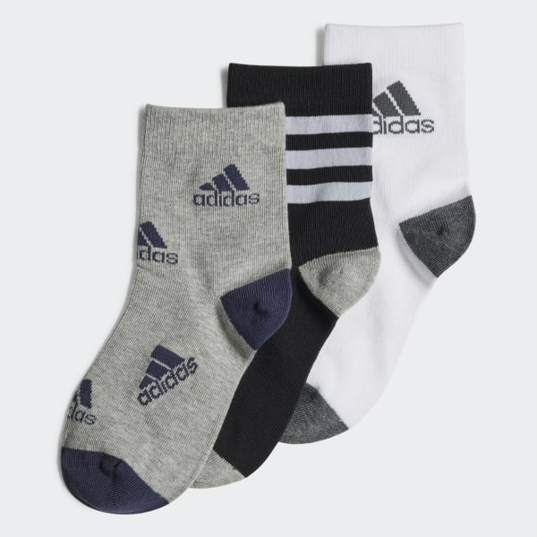 Детские носки adidas Graphic Socks 3 Pairs (Черные)