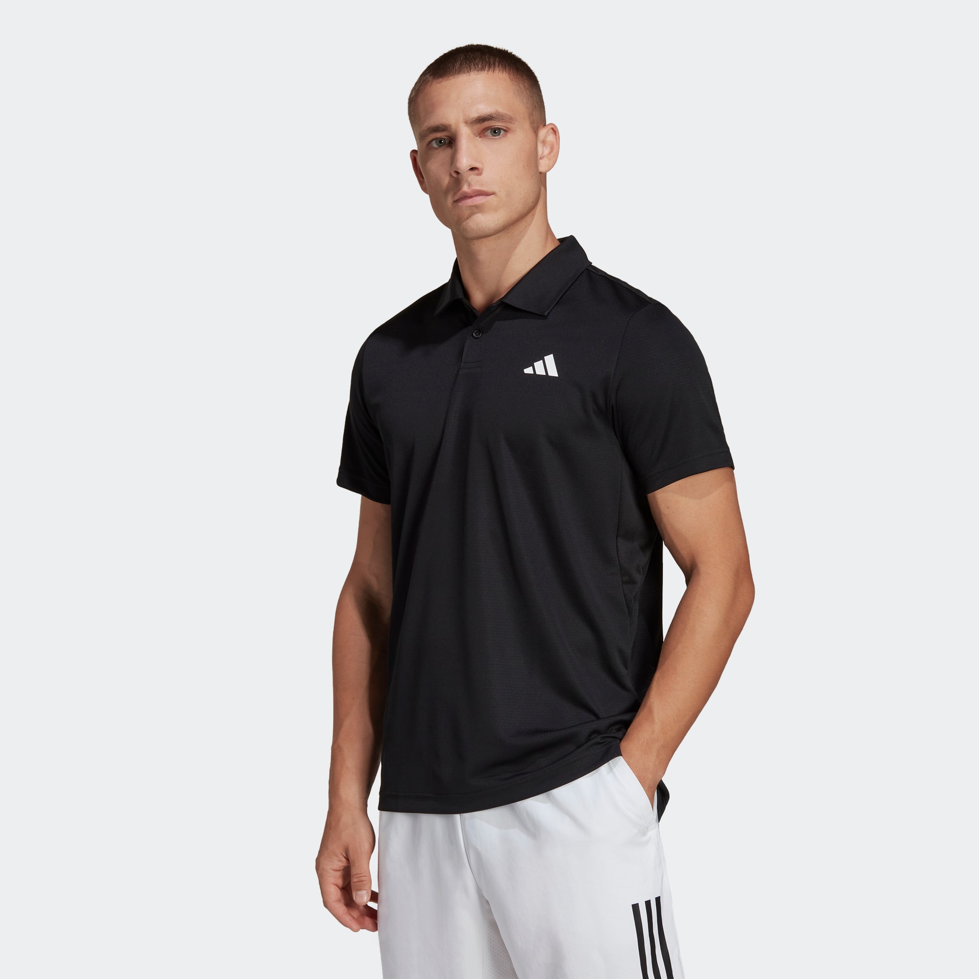 Мужская рубашка adidas HEAT.RDY TENNIS POLO SHIRT черная