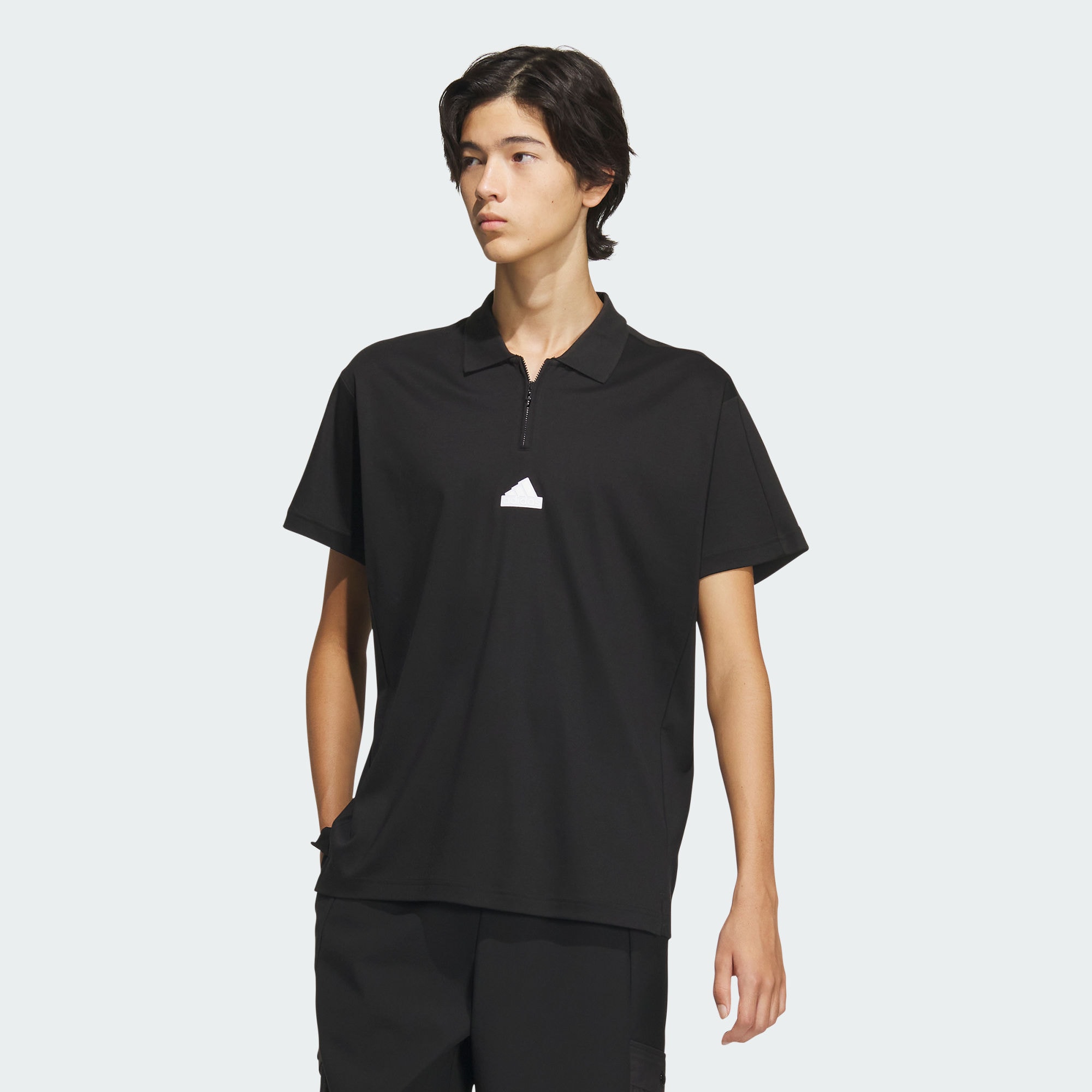 Мужская футболка adidas CITY ESCAPE COOL TOUCH POLO SHIRT черная