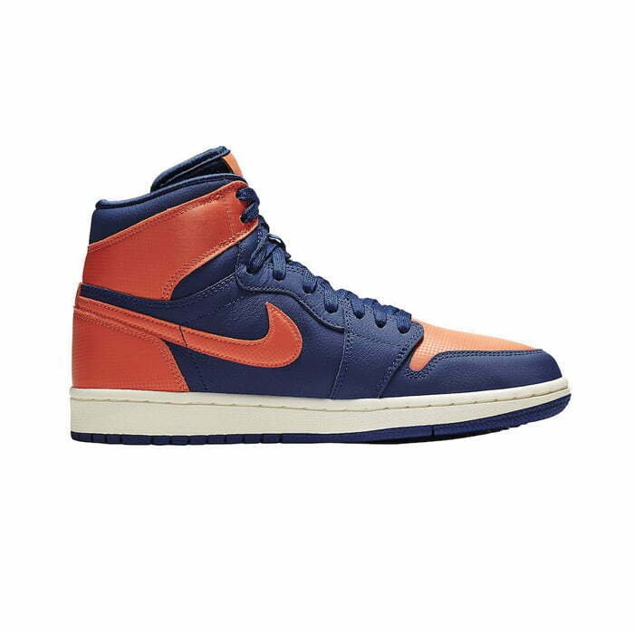 Кроссовки Nike Air Jordan 1 Retro High Blue Void Turf Orange (W)