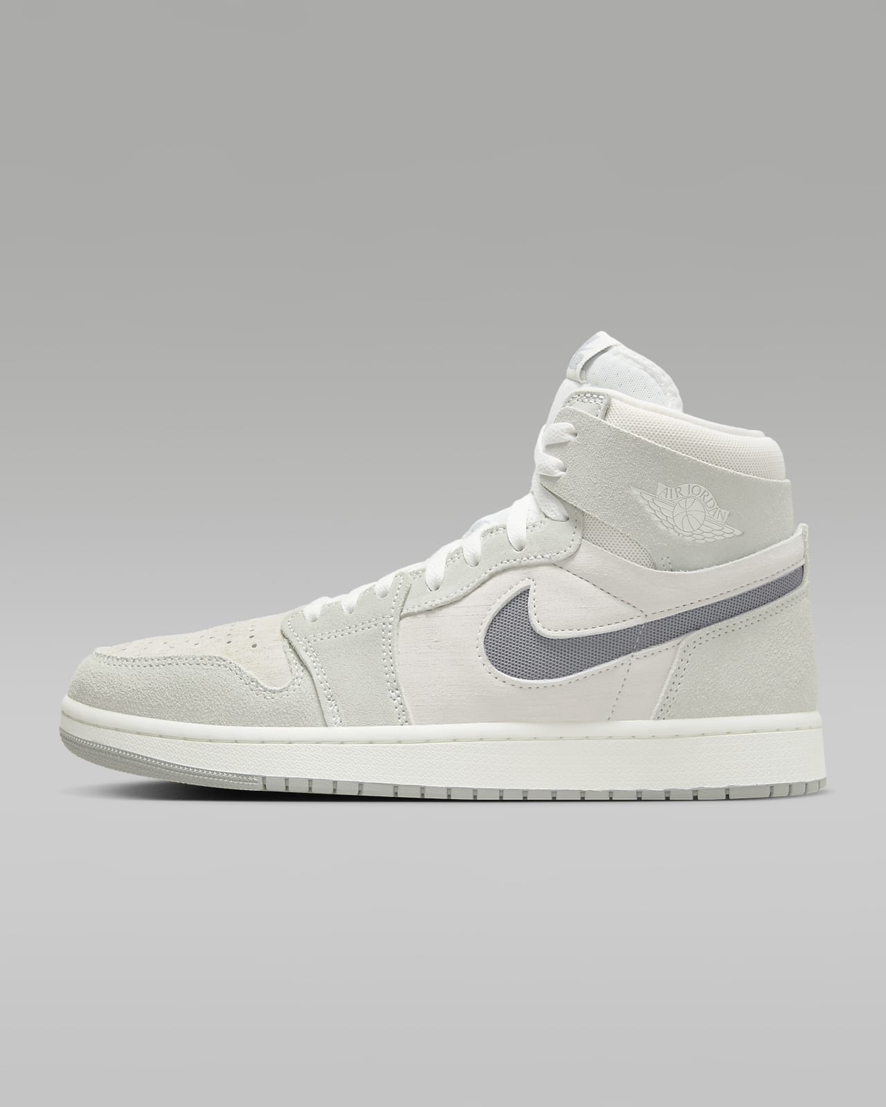 Мужские кроссовки nike Air Jordan 1 ZM Air CMFT 2 серые